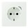 Jung BTLC1521SE210 JUNG HOME SCHUKO-Steckdose Energy Safety+ LC3200 (Thermoplast lackiert) Outremer Gris Les Couleurs® Le Corbusier