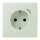 Jung BTLC1521SE218 JUNG HOME SCHUKO-Steckdose Energy Safety+ LC3200 (Thermoplast lackiert) Vert Anglâis Pale Les Couleurs® Le Corbusier