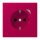 Jung BTLC1521SE230 JUNG HOME SCHUKO-Steckdose Energy Safety+ LC3200 (Thermoplast lackiert) Rouge Rubia Les Couleurs® Le Corbusier