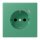 Jung BTLC1521SE250 JUNG HOME SCHUKO-Steckdose Energy Safety+ LC3200 (Thermoplast lackiert) Vert 59 Les Couleurs® Le Corbusier