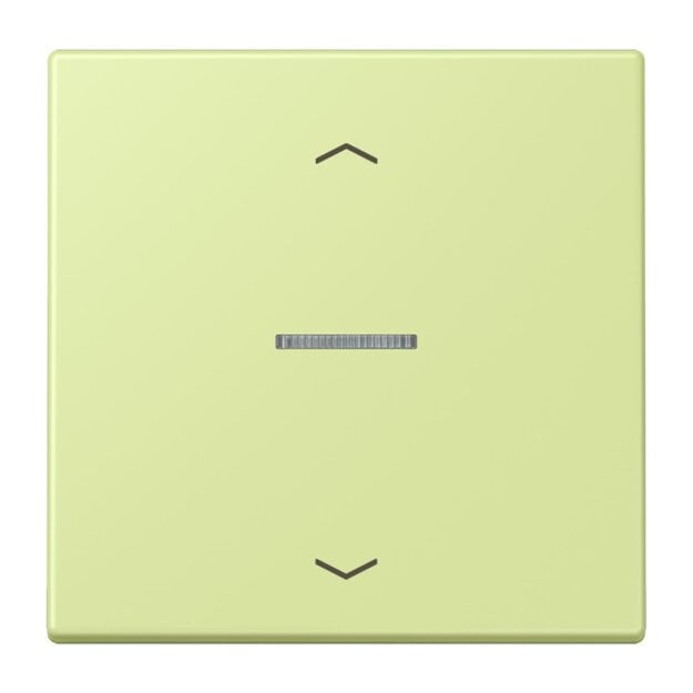Jung BTLC17101P222 JUNG HOME Taster 1-fach mit Pfeilsymbolen Vert Jaune Clair Les Couleurs® Le Corbusier
