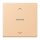 Jung BTLC17101P237 JUNG HOME Taster 1-fach mit Pfeilsymbolen Terre Sienne Claire 31 Les Couleurs® Le Corbusier