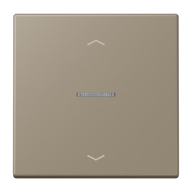 Jung BTLC17101P242 JUNG HOME Taster 1-fach mit Pfeilsymbolen Ombre Naturelle Moyenne Les Couleurs® Le Corbusier