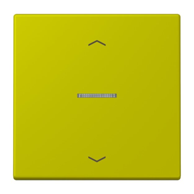 Jung BTLC17101P249 JUNG HOME Taster 1-fach mit Pfeilsymbolen Vert Olive Vif Les Couleurs® Le Corbusier