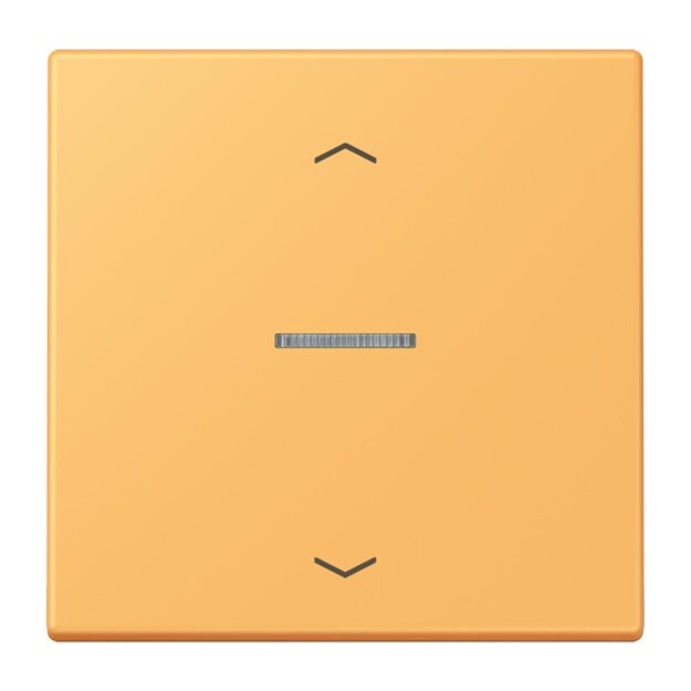 Jung BTLC17101P254 JUNG HOME Taster 1-fach mit Pfeilsymbolen Ocre Jaune Clair Les Couleurs® Le Corbusier