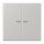 Jung BTLC17102205 JUNG HOME Taster 2-fach LC32013 Gris Clair 31 Les Couleurs® Le Corbusier