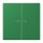 Jung BTLC17102219 JUNG HOME Taster 2-fach LC32050 Vert Foncé Les Couleurs® Le Corbusier