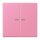 Jung BTLC17102246 JUNG HOME Taster 2-fach LC4320C Rose Vif Les Couleurs® Le Corbusier