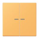 Jung BTLC17102254 JUNG HOME Taster 2-fach LC4320L Ocre...