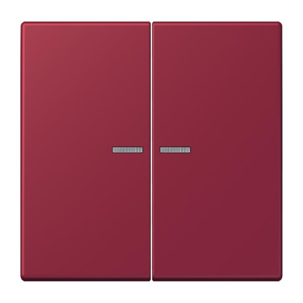 Jung BTLC17102255 JUNG HOME Taster 2-fach LC4320M Le Rubis Les Couleurs® Le Corbusier