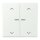 Jung BTLC17102P210 JUNG HOME Taster 2-fach mit Pfeilsymbolen Outremer Gris Les Couleurs® Le Corbusier