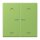Jung BTLC17102P220 JUNG HOME Taster 2-fach mit Pfeilsymbolen Vert 31 Les Couleurs® Le Corbusier