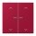 Jung BTLC17102P229 JUNG HOME Taster 2-fach mit Pfeilsymbolen Rouge Carmin Les Couleurs® Le Corbusier
