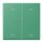 Jung BTLC17102P250 JUNG HOME Taster 2-fach mit Pfeilsymbolen Vert 59 Les Couleurs® Le Corbusier