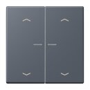 Jung BTLC17102P262 JUNG HOME Taster 2-fach mit...