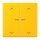 Jung BTLC17102P263 JUNG HOME Taster 2-fach mit Pfeilsymbolen Le Jaune Vif Les Couleurs® Le Corbusier