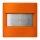 Jung BTLC17181260 JUNG HOME Bewegungsmelder 1,1 m LC4320S (Thermoplast lackiert) Orange Vif Les Couleurs® Le Corbusier