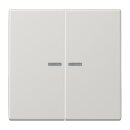 Jung BTLS17102LG JUNG HOME Taster 2-fach Lightgrau