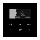 Jung BTLS1791SW JUNG HOME Raumthermostat-Display Glas Schwarz