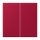 Jung ENOLC995229 EnOcean Funk-Wandsender 4-kanalig LC32100 Rouge Carmin Les Couleurs® Le Corbusier