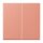 Jung ENOLC995233 EnOcean Funk-Wandsender 4-kanalig LC32111 LOcre Rouge Moyen Les Couleurs® Le Corbusier