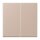 Jung ENOLC995240 EnOcean Funk-Wandsender 4-kanalig LC32131 Ombre Brûlée Claire Les Couleurs® Le Corbusier