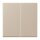 Jung ENOLC995243 EnOcean Funk-Wandsender 4-kanalig LC32142 Ombre Naturelle Claire Les Couleurs® Le Corbusier