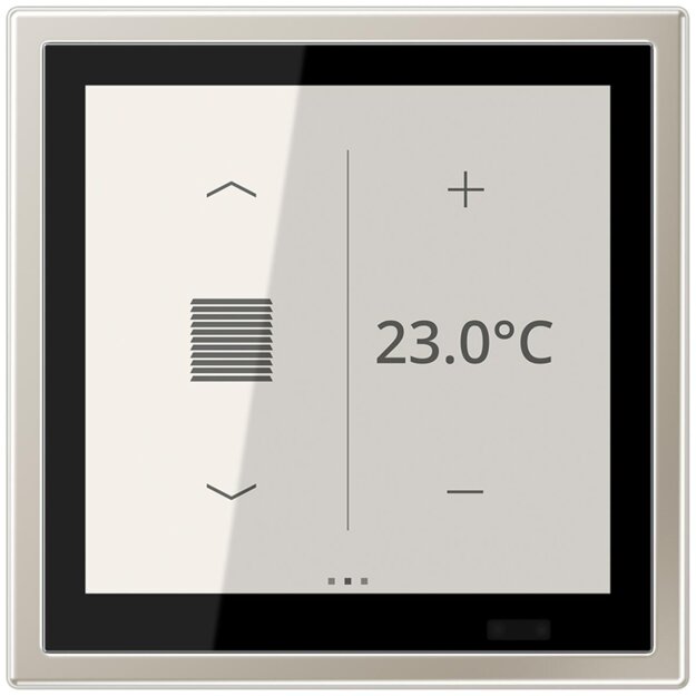 Jung ES459D1S KNX Raumcontroller LS TOUCH Secure Edelstahl