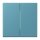 Jung FOHLC995212 Friends of Hue Funk Wandsender Set 4-kanalig LC32 Céruléen Vif Les Couleurs® Le Corbusier