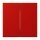 Jung FOHLC995227 Friends of Hue Funk Wandsender Set 4-kanalig LC32 Rouge Vermillon 31 Les Couleurs® Le Corbusier
