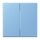 Jung FOHLC995256 Friends of Hue Funk Wandsender Set 4-kanalig LC43 Bleu Céruléen 59 Les Couleurs® Le Corbusier