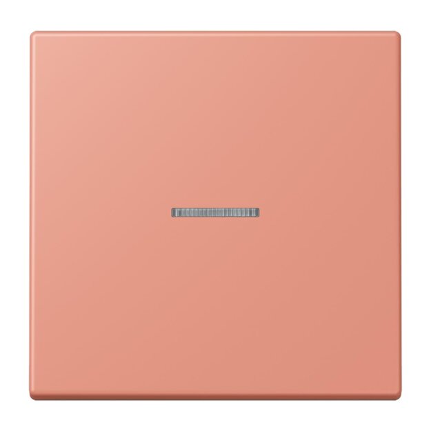 Jung LC101KO5233 Wippe mit Lichtleiter für KNX Taster 1-fach LOcre Rouge Moyen Les Couleurs® Le Corbusier