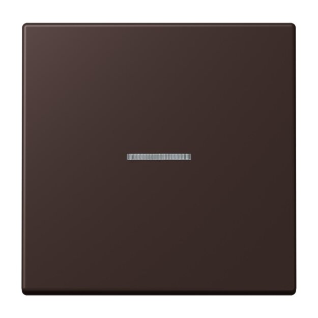 Jung LC101KO5252 Wippe mit Lichtleiter für KNX Taster 1-fach Terre D’Ombre Brûlée 59 Les Couleurs® Le Corbusier