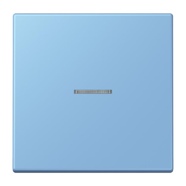 Jung LC101KO5256 Wippe mit Lichtleiter für KNX Taster 1-fach Bleu Céruléen 59 Les Couleurs® Le Corbusier