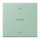 Jung LC101KO5P217 Wippe für Taster 1-fach mit Lichtleiter mit Pfeilsymbolen (Duroplast lackiert) Vert Anglais Clair Les Couleurs® Le Corbusier