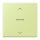 Jung LC101KO5P222 Wippe für Taster 1-fach mit Lichtleiter mit Pfeilsymbolen (Duroplast lackiert) Vert Jaune Clair Les Couleurs® Le Corbusier