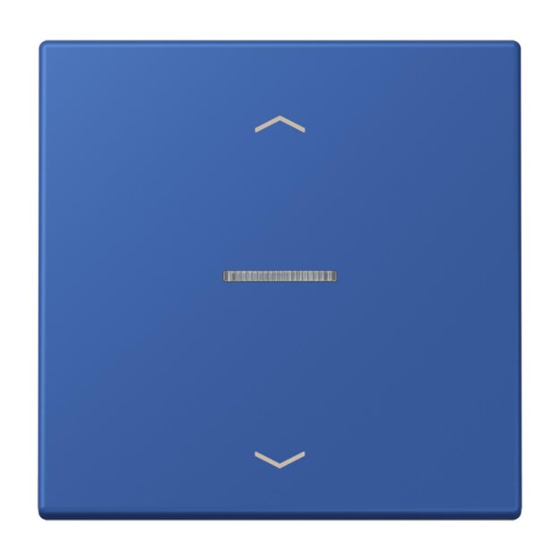 Jung LC101KO5P253 Wippe für Taster 1-fach mit Lichtleiter mit Pfeilsymbolen (Duroplast lackiert) Bleu Outremer 59 Les Couleurs® Le Corbusier