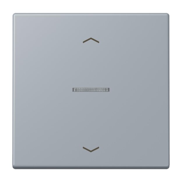 Jung LC101KO5P257 Wippe für Taster 1-fach mit Lichtleiter mit Pfeilsymbolen (Duroplast lackiert) Gris Clair 59 Les Couleurs® Le Corbusier