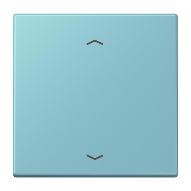 Jung LC101P213 Wippe mit Pfeilsymbolen für KNX Taster 1-fach (Duroplast lackiert) Céruléen Moyen Les Couleurs® Le Corbusier