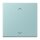 Jung LC101P214 Wippe mit Pfeilsymbolen für KNX Taster 1-fach (Duroplast lackiert) Céruléen Clair Les Couleurs® Le Corbusier