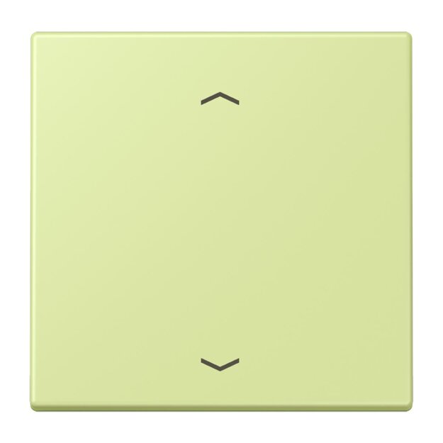 Jung LC101P222 Wippe mit Pfeilsymbolen für KNX Taster 1-fach (Duroplast lackiert) Vert Jaune Clair Les Couleurs® Le Corbusier