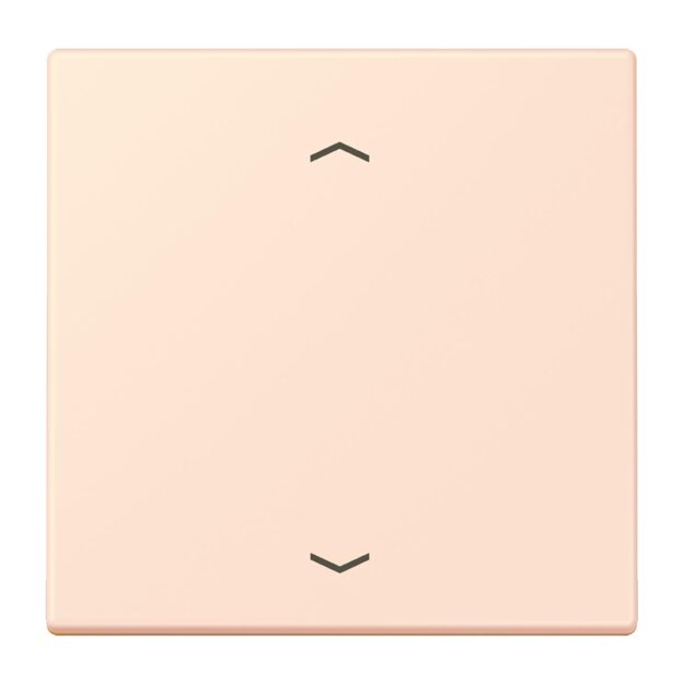 Jung LC101P226 Wippe mit Pfeilsymbolen für KNX Taster 1-fach (Duroplast lackiert) Orange Pâle Les Couleurs® Le Corbusier