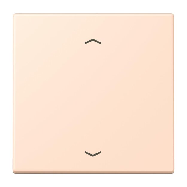 Jung LC101P228 Wippe mit Pfeilsymbolen für KNX Taster 1-fach (Duroplast lackiert) Rose Pâle Les Couleurs® Le Corbusier