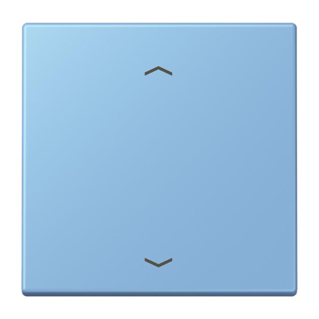 Jung LC101P256 Wippe mit Pfeilsymbolen für KNX Taster 1-fach (Duroplast lackiert) Bleu Céruléen 59 Les Couleurs® Le Corbusier