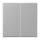 Jung LC102204 Wippe für KNX Taster 2-fach LC32012 Gris Moyen Les Couleurs® Le Corbusier