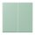 Jung LC102217 Wippe für KNX Taster 2-fach LC32041 Vert Anglais Clair Les Couleurs® Le Corbusier