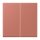 Jung LC102236 Wippe für KNX Taster 2-fach LC32121 Terre Sienne Brique Les Couleurs® Le Corbusier