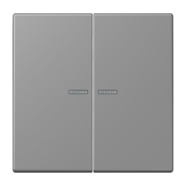 Jung LC102KO5203 Wippe mit Lichtleiter für KNX Taster 2-fach Gris 31 Les Couleurs® Le Corbusier