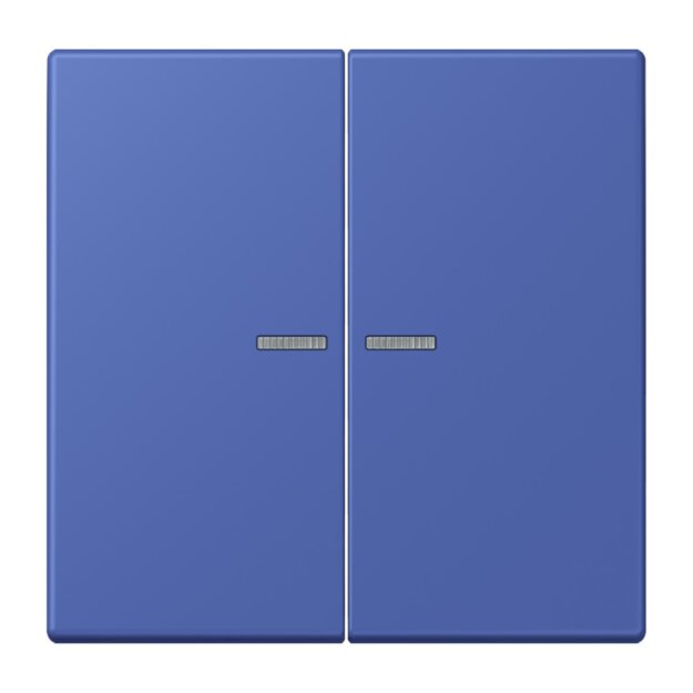 Jung LC102KO5206 Wippe mit Lichtleiter für KNX Taster 2-fach Bleu Outremer 31 Les Couleurs® Le Corbusier