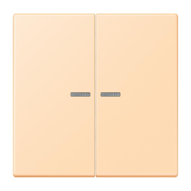 Jung LC102KO5223 Wippe mit Lichtleiter für KNX Taster 2-fach Ocre Les Couleurs® Le Corbusier